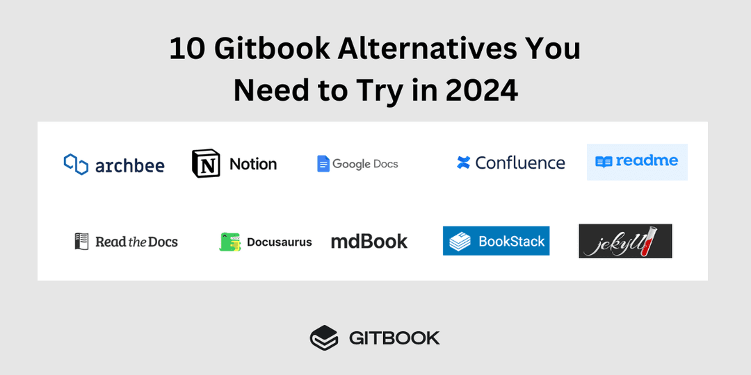 10 Gitbook Alternatives You Need to Try in 2025