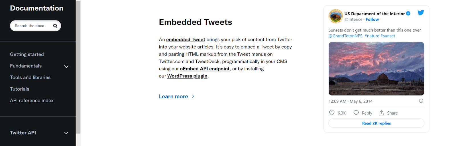 Twitter for Websites