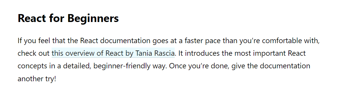React for Beginners - Getting Started