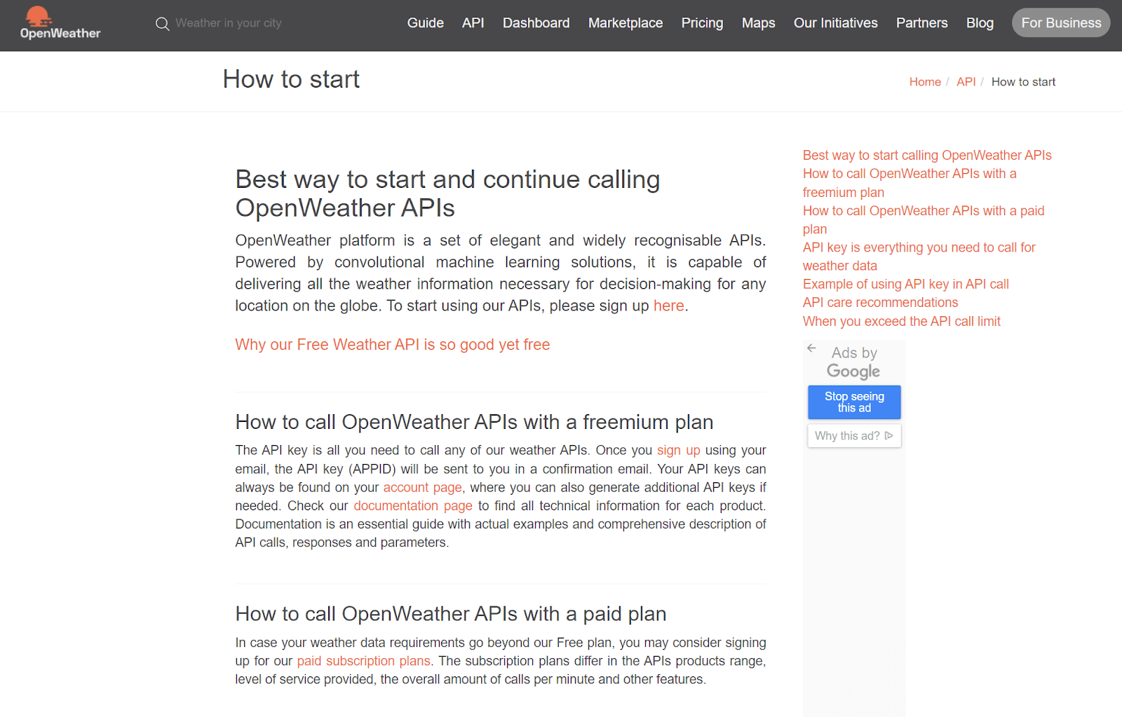 Best way to start and continue calling OpenWeather APIs