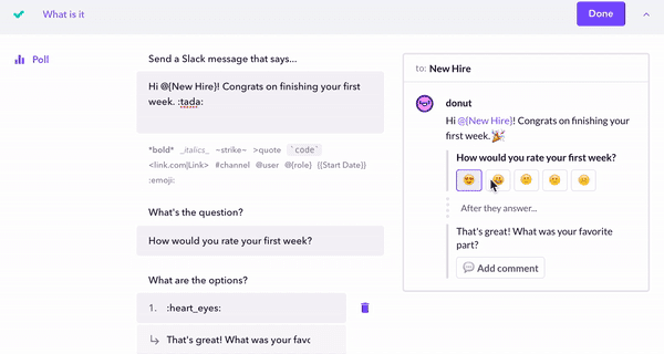 Donut provides an automated feedback loop