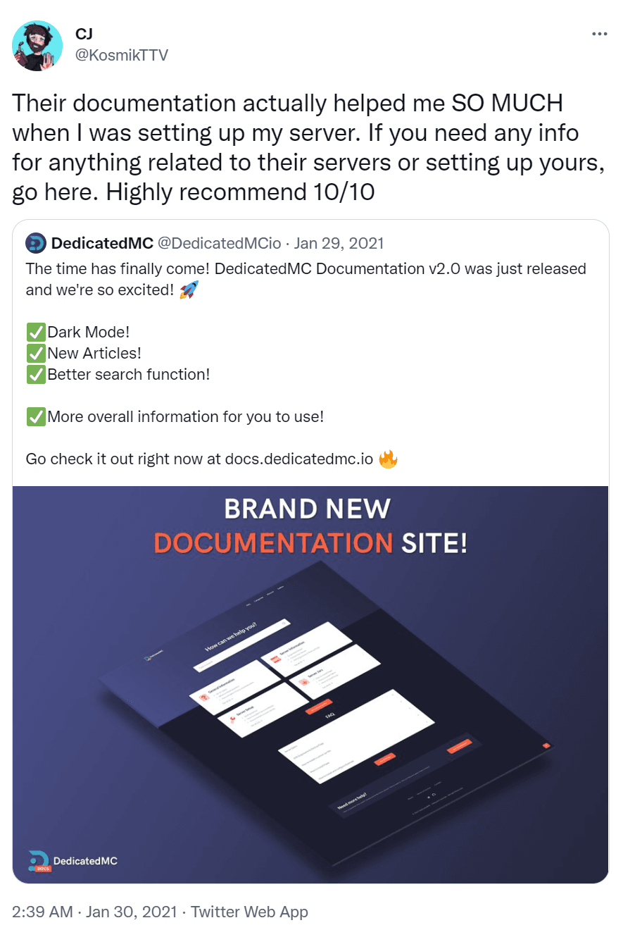 Tweet from KosmikTTV