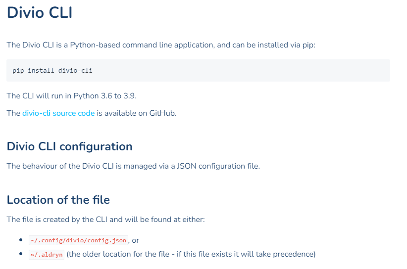 Divio does a great job describing their product