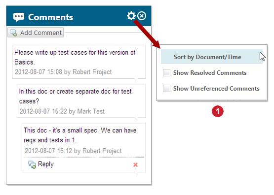 Documentation sorted