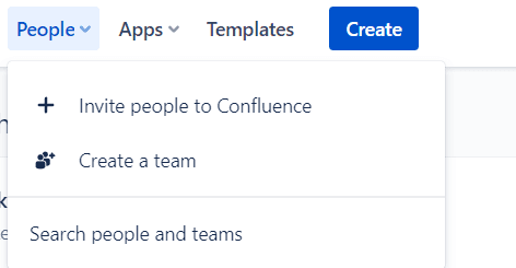 Collaboration and Invite people to confluence