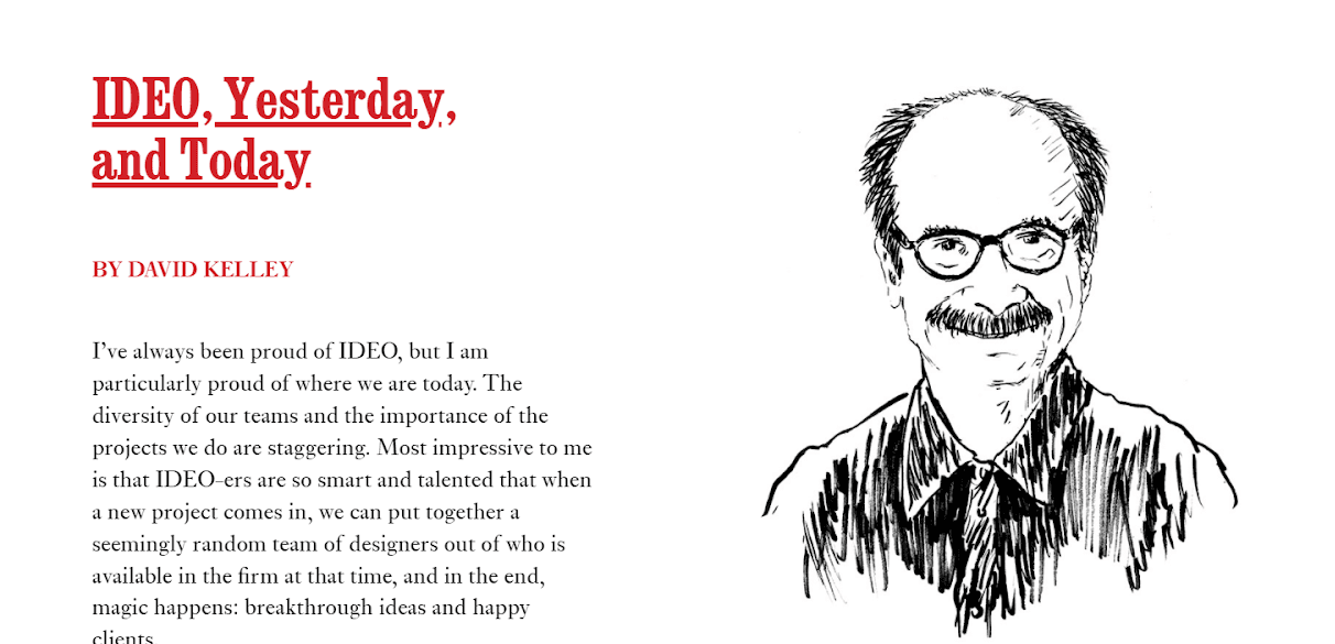 Culture book made by IDEO