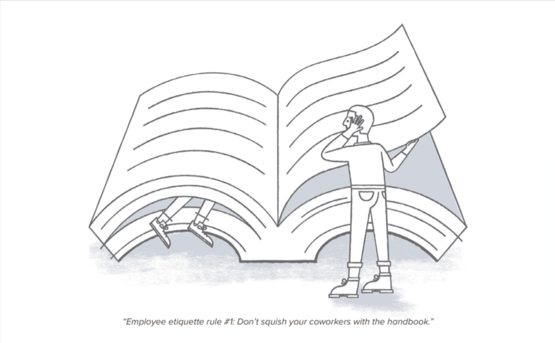 Gusto Employee Handbook Infographic