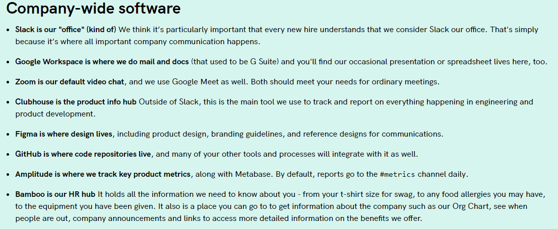 Glitch also gives insight into what software to use and why