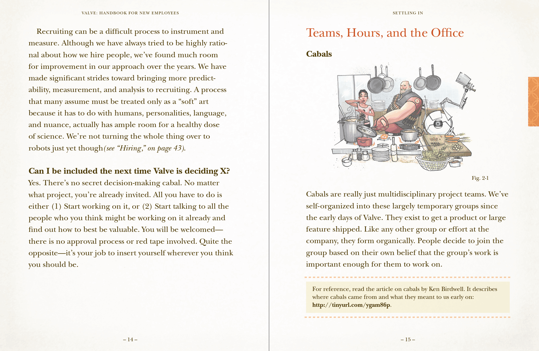 Valve Employee Handbook features some of the most famous characters from video games