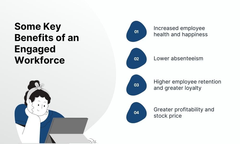 Key benefits of an engaged workforce