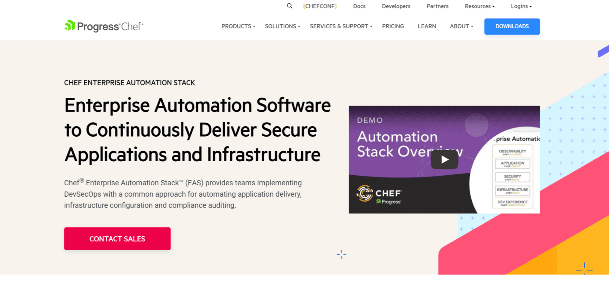 Screenshot from Chef.com