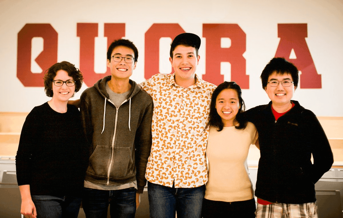 Quora new employees participate in a series of ten onboarding talks