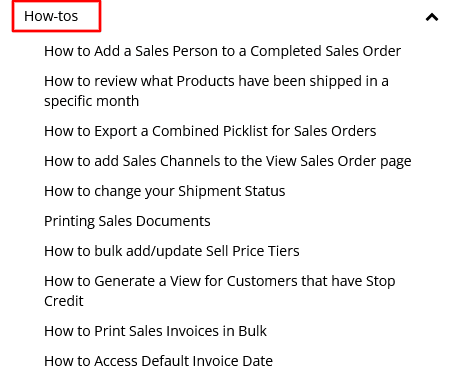 Unleashed “How-tos” category