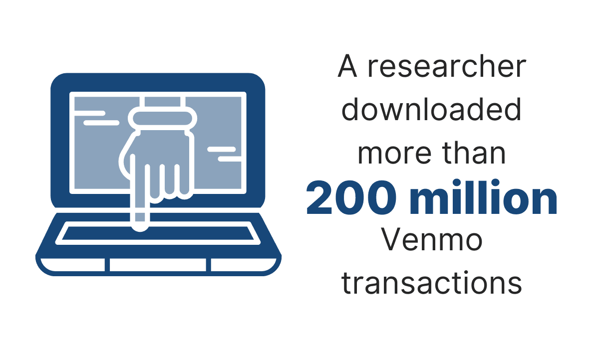Researcher downloaded more than 200 million Venmo transactions