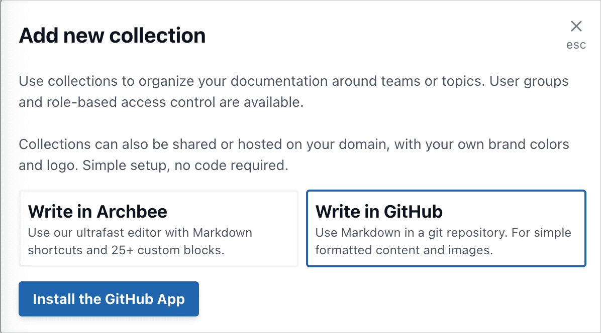 GitHub Integration in Archbee