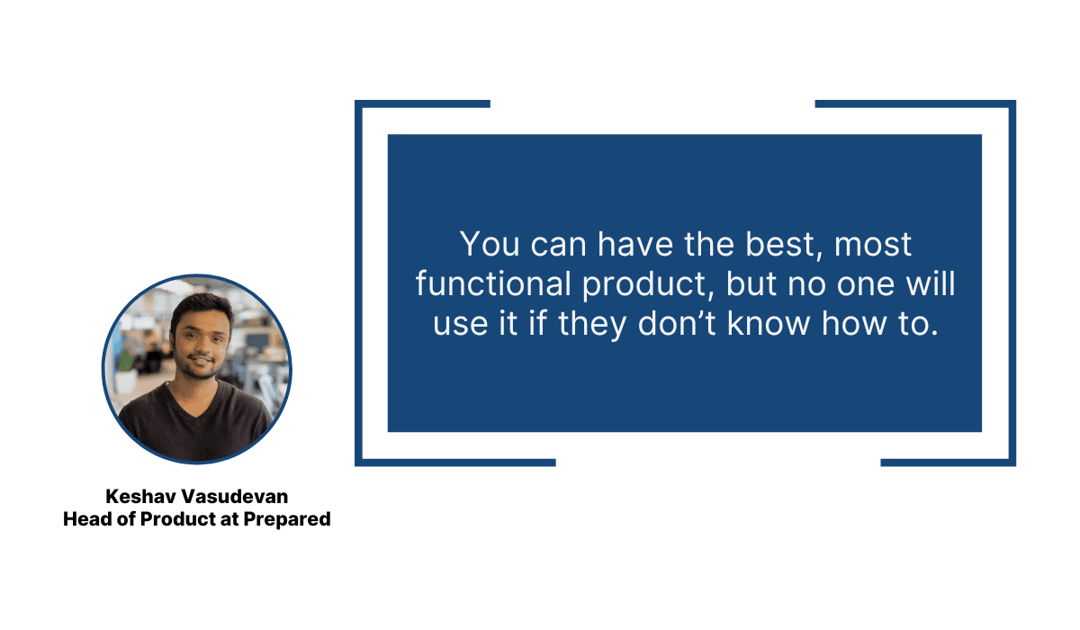 Keshav Vasudevan about developers need a way to learn about your API