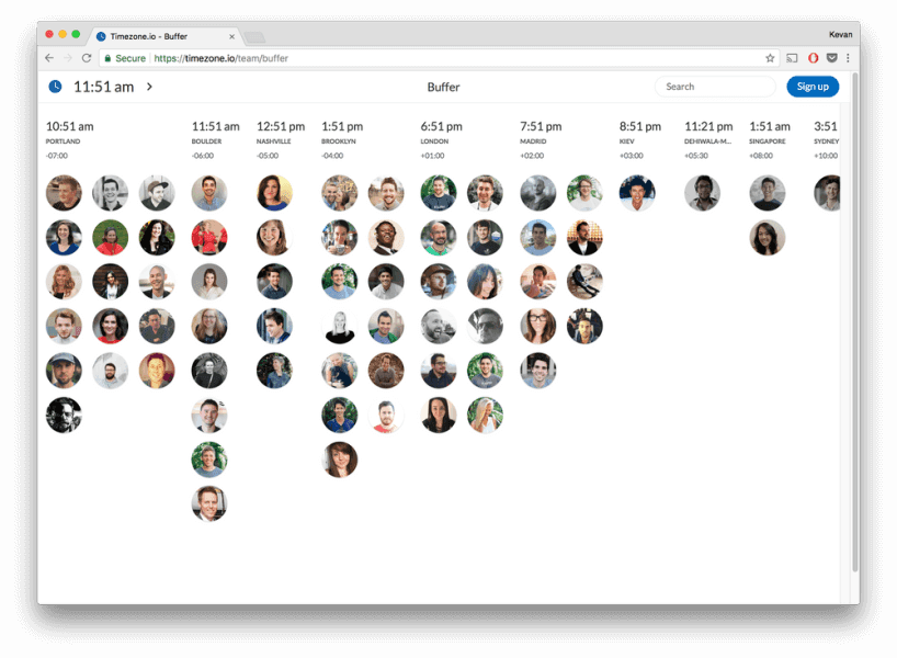 Buffer’s three-buddy system