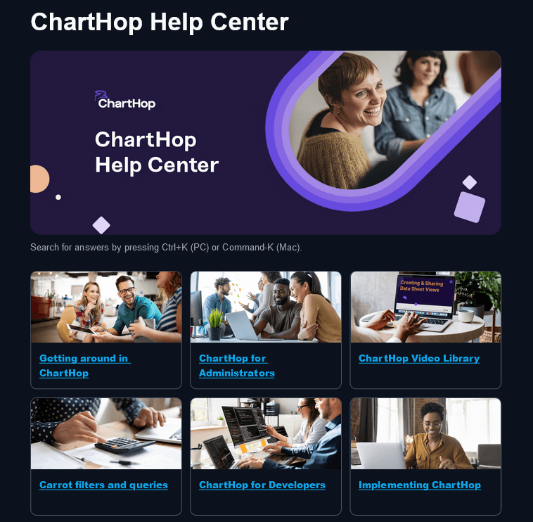ChartHop’s Help Center