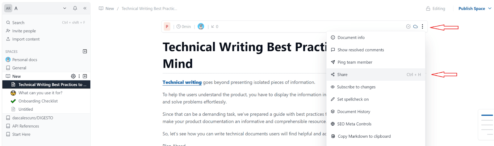 Good practices of screenshot