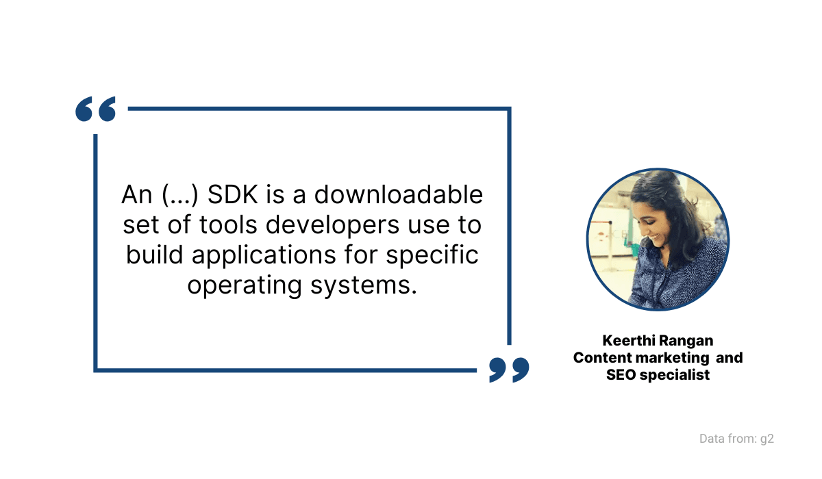Keerthi Rangan explains what is SDK