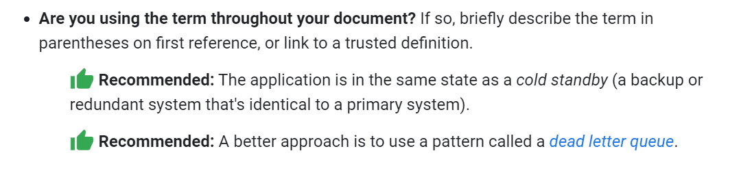 Google Developer Style Guide