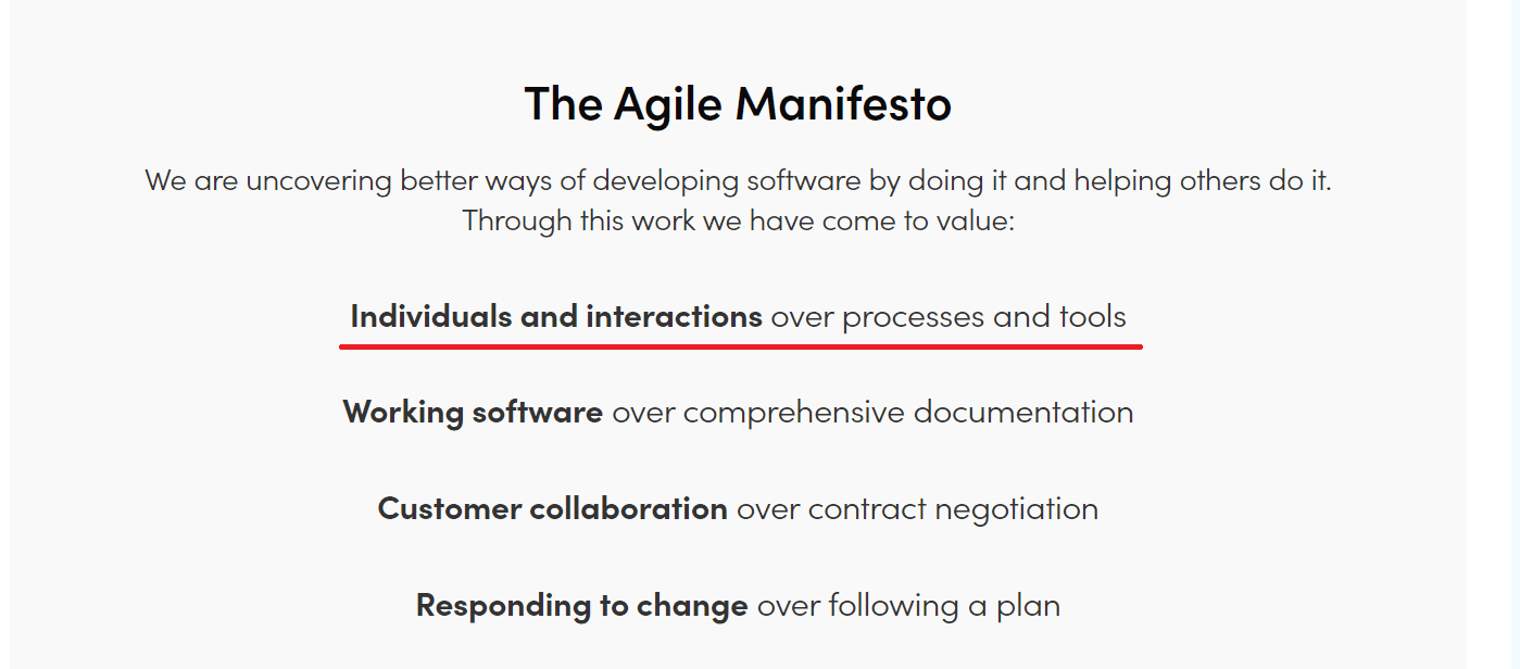 The Agile Manifesto