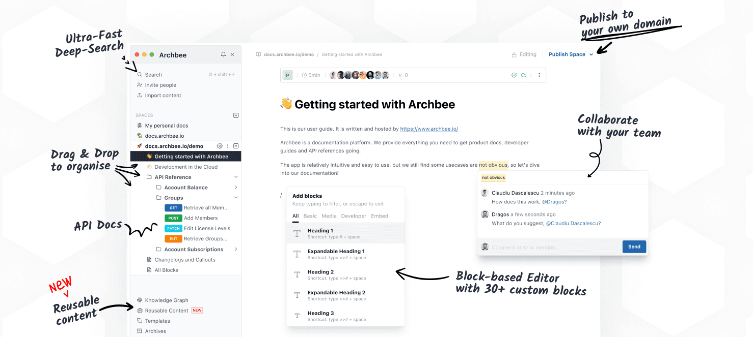 Getting started with Archbee
