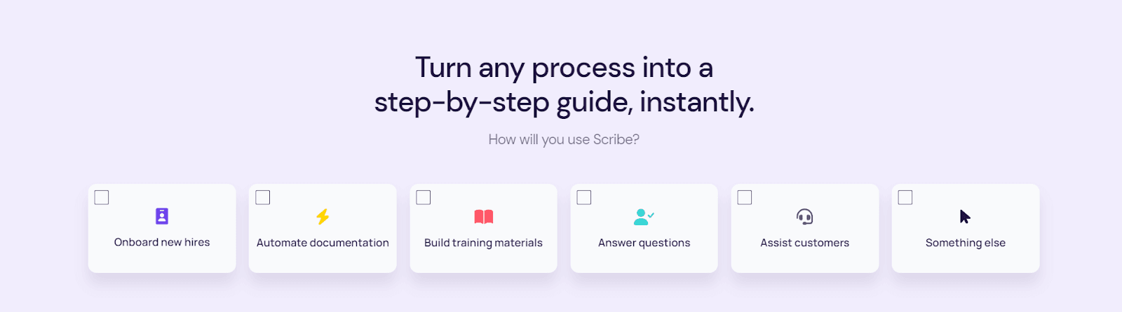 Scribe Homepage