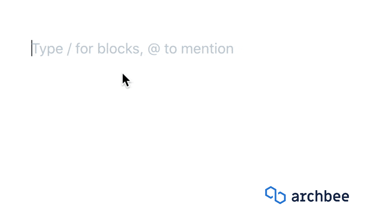 Example of tagging or mentions features