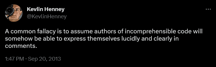 Kevlin Henney expressed his opinion on that problem rather colorfully on Twitter