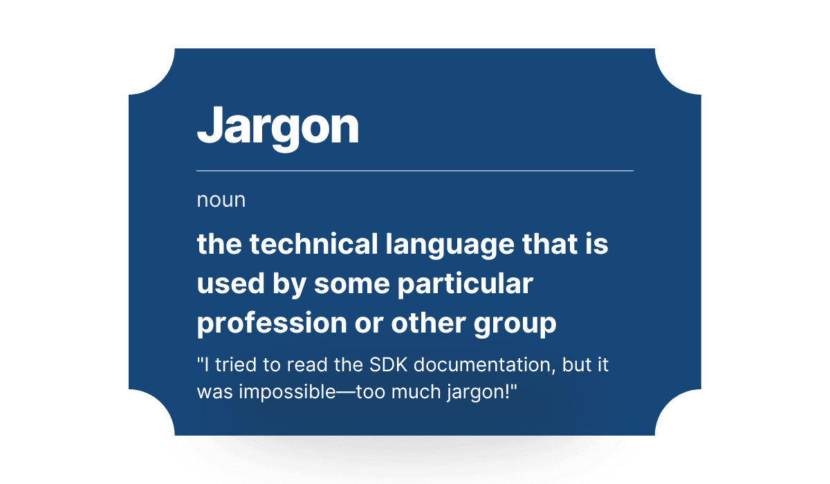 Official definition of ''Jargon''