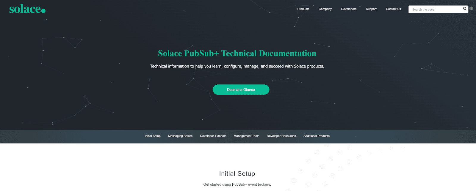Solace Homepage