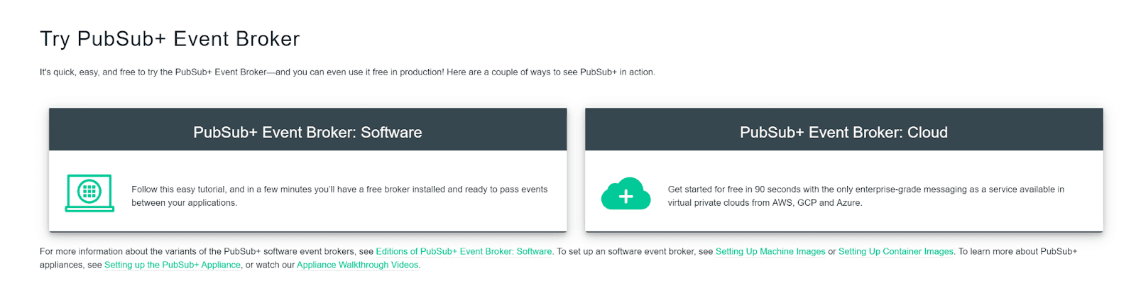 Solace PubSub+ Event Broker