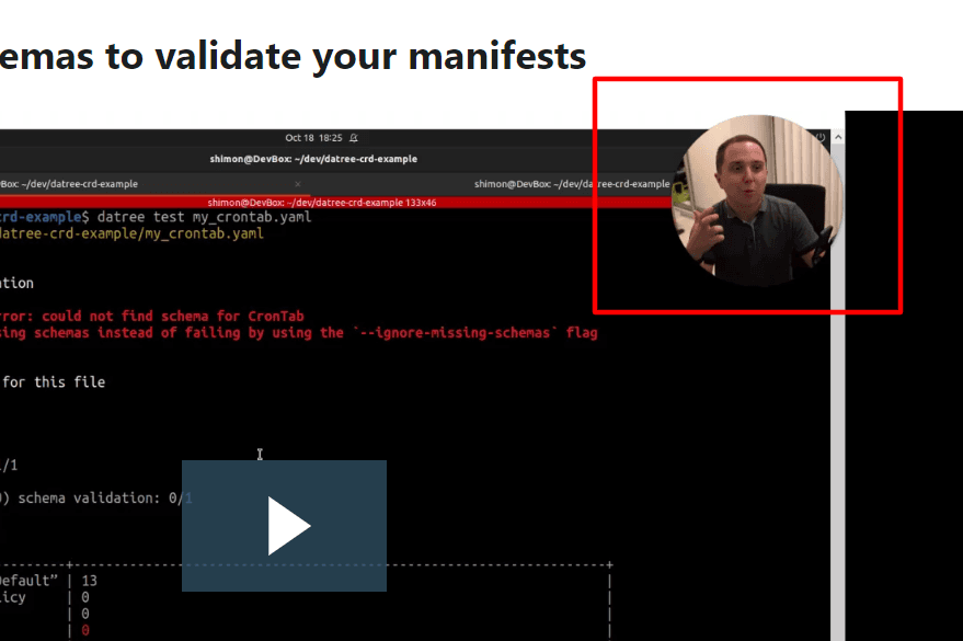 Datree Schema validation