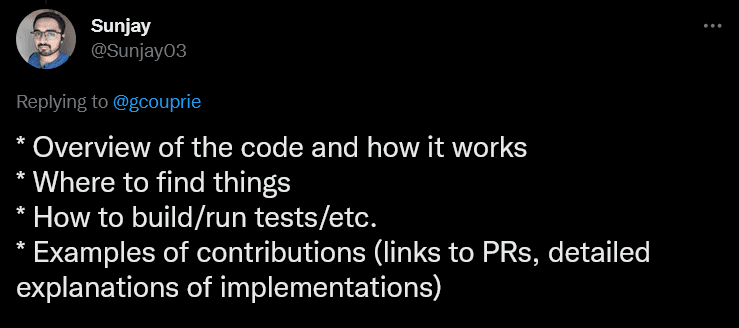 Technical documentation helpful for new developers