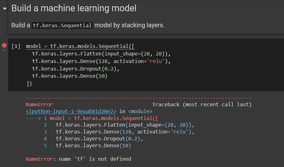 Google’s interactive notebook