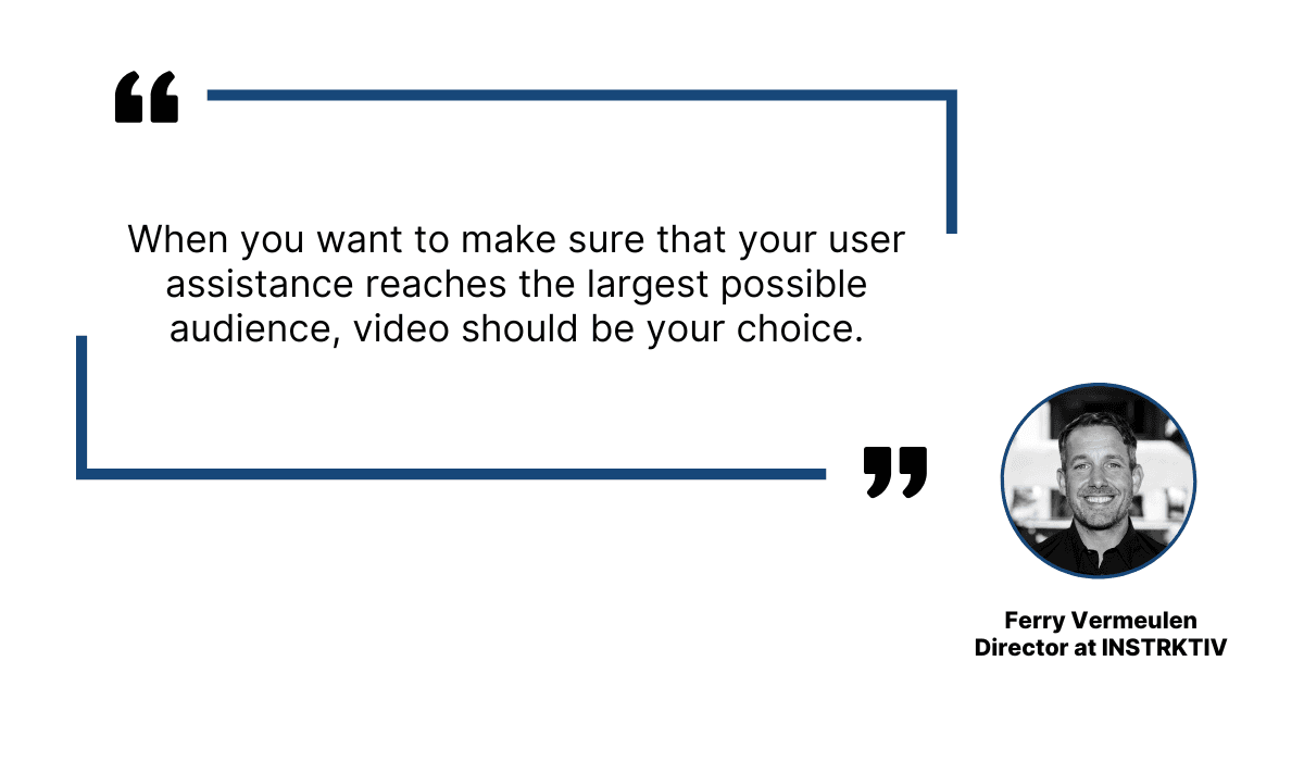 Ferry Vermeulen about creating documentation