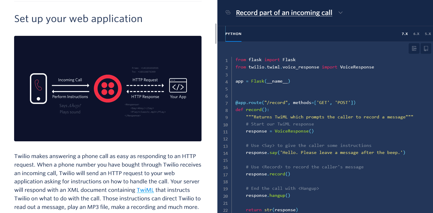 Tutorial about recording phone calls in Python