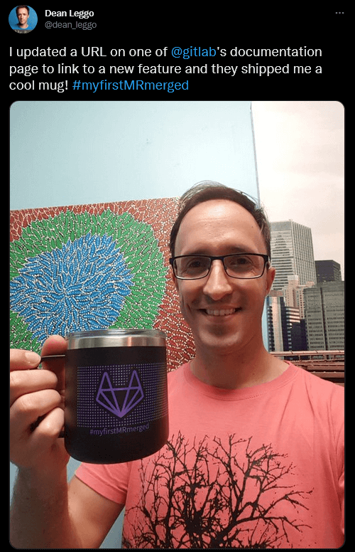 GitLab rewarded Twitter user