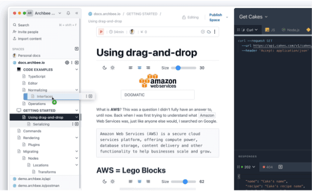 Screenshot using drag-and-drop function