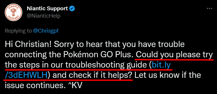 Troubleshooting guide of Pokemon Go