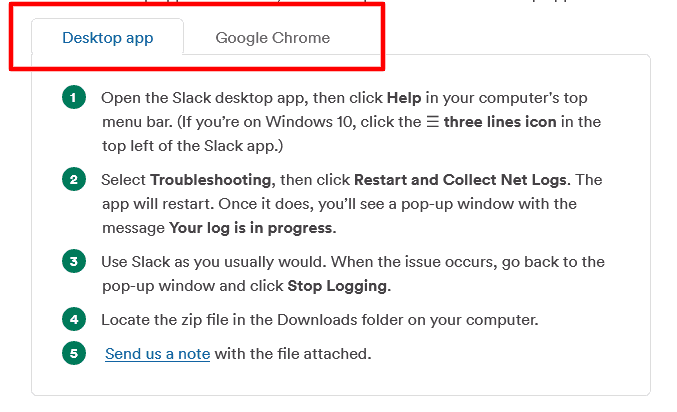 Tabs above the list so a reader can switch between the solutions with a click of a button