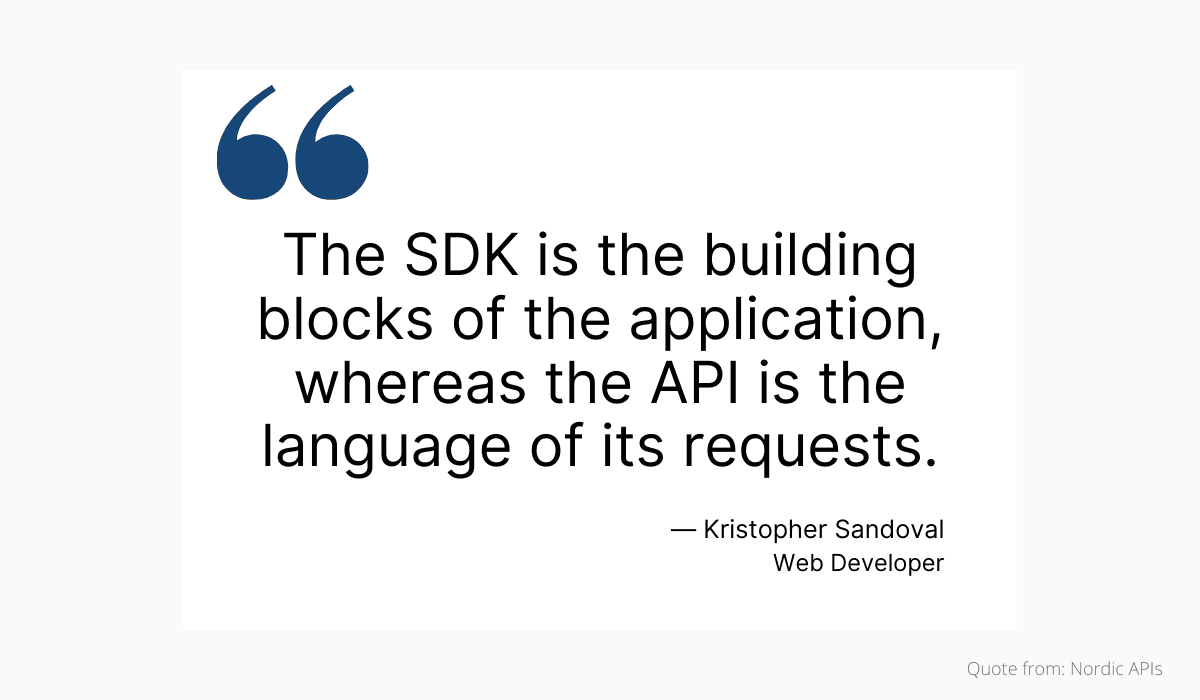 Quote from Kristopher Sandoval - Web Developer