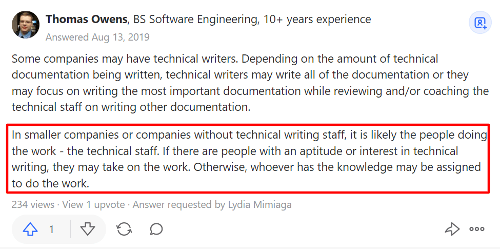 Thomas Owens review on technical writing