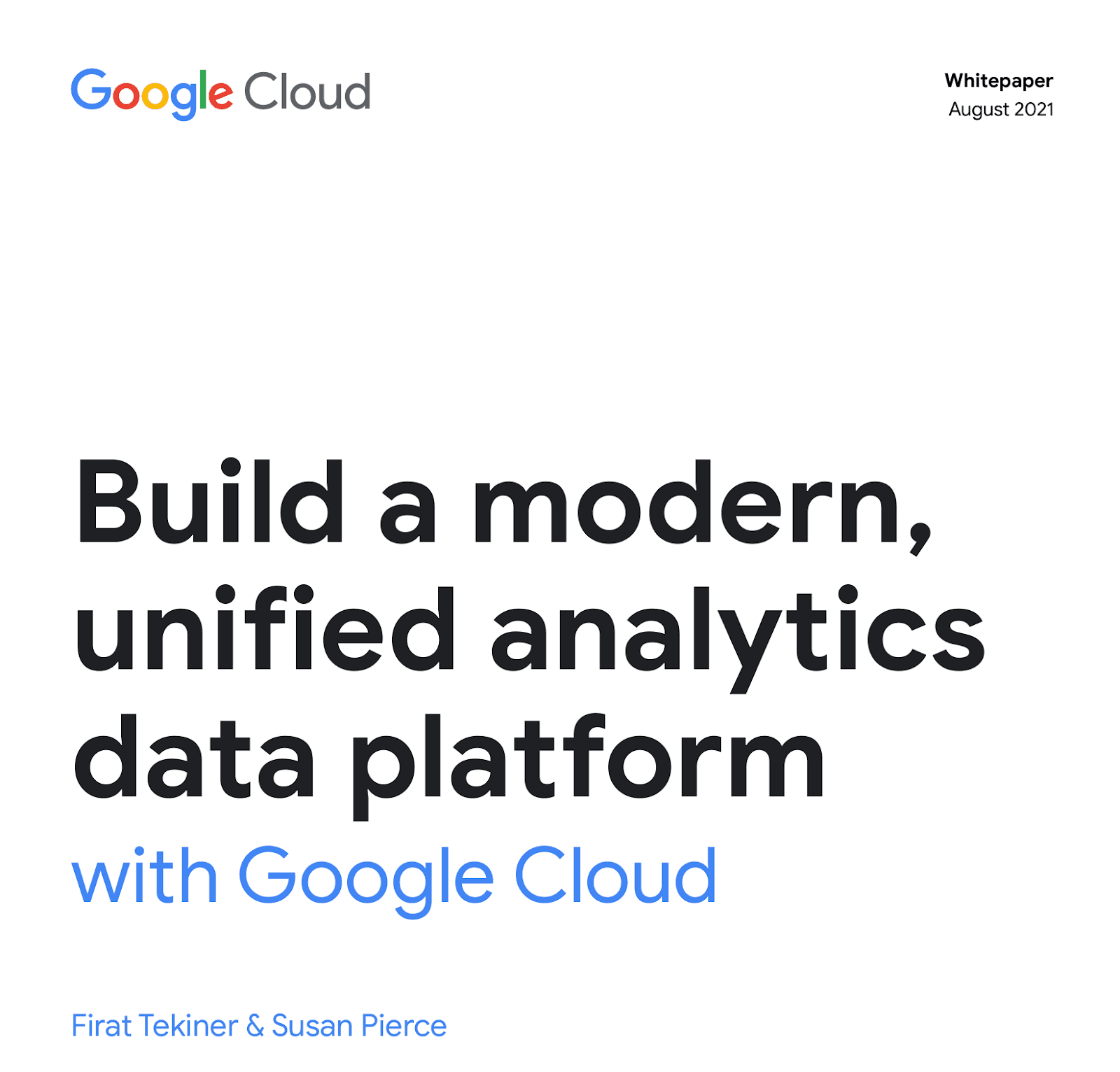 Google library dedicated to whitepapers related to their products