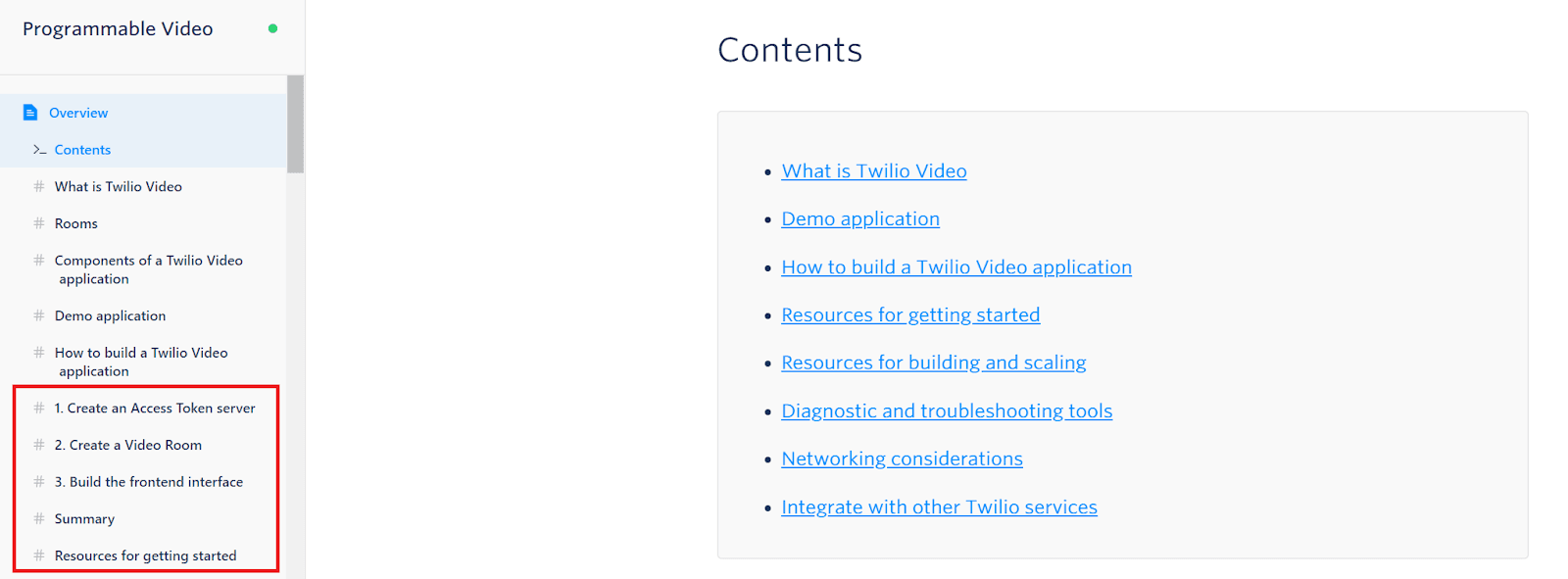 Twilio Access Token server