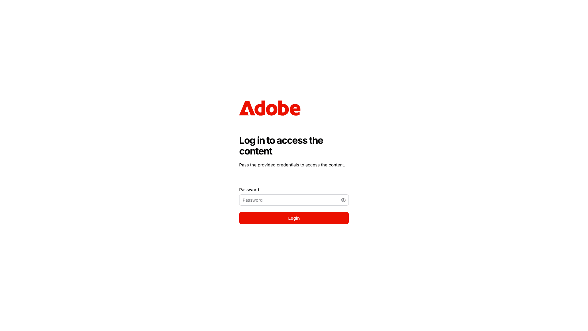 Adobe documentation portal desktop view