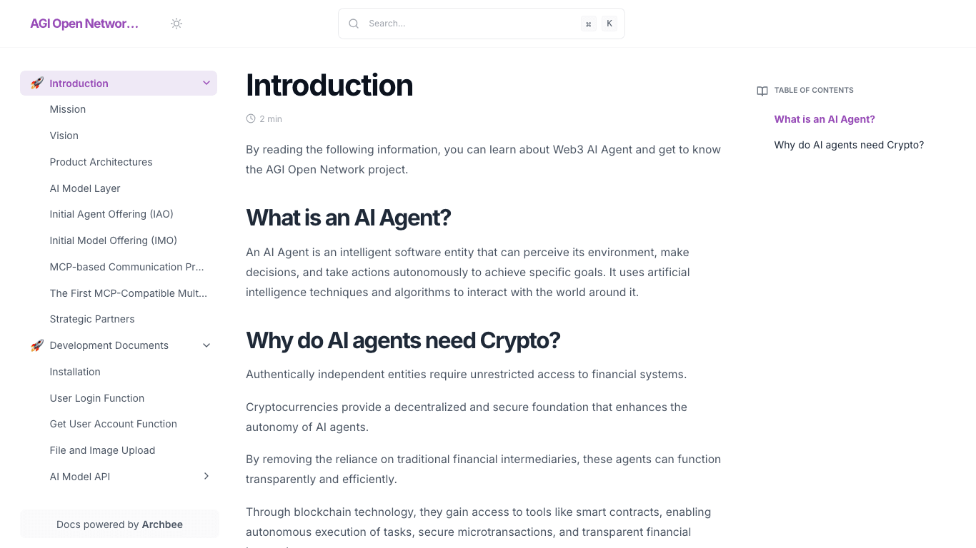 Agiopen documentation portal
