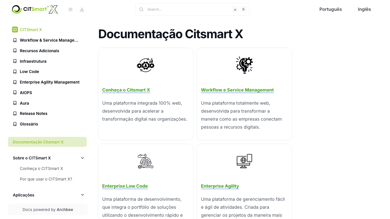 Citsmart documentation portal