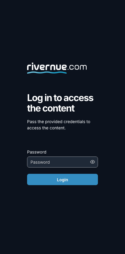 Knowledge documentation portal mobile view